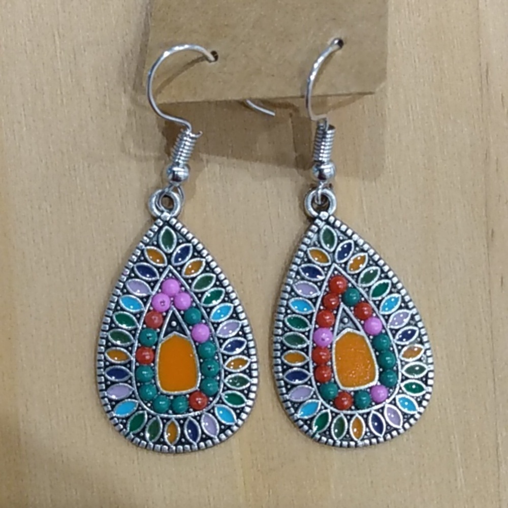 *3/$12* Bohemian Dangle Dangling Earrings Retro